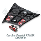 2017+ Can-Am Maverick X3 MAX Stereo Tops (4-Seat)