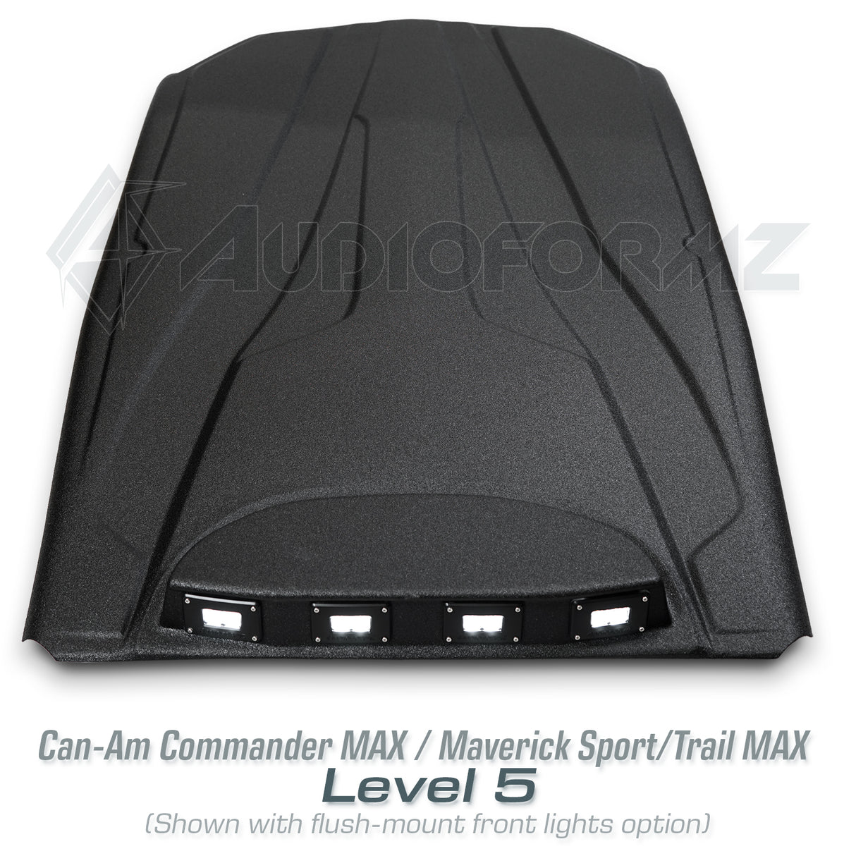 2021+ Can-Am Commander MAX / Maverick Sport/Trail MAX Stereo Tops (4-Seat)