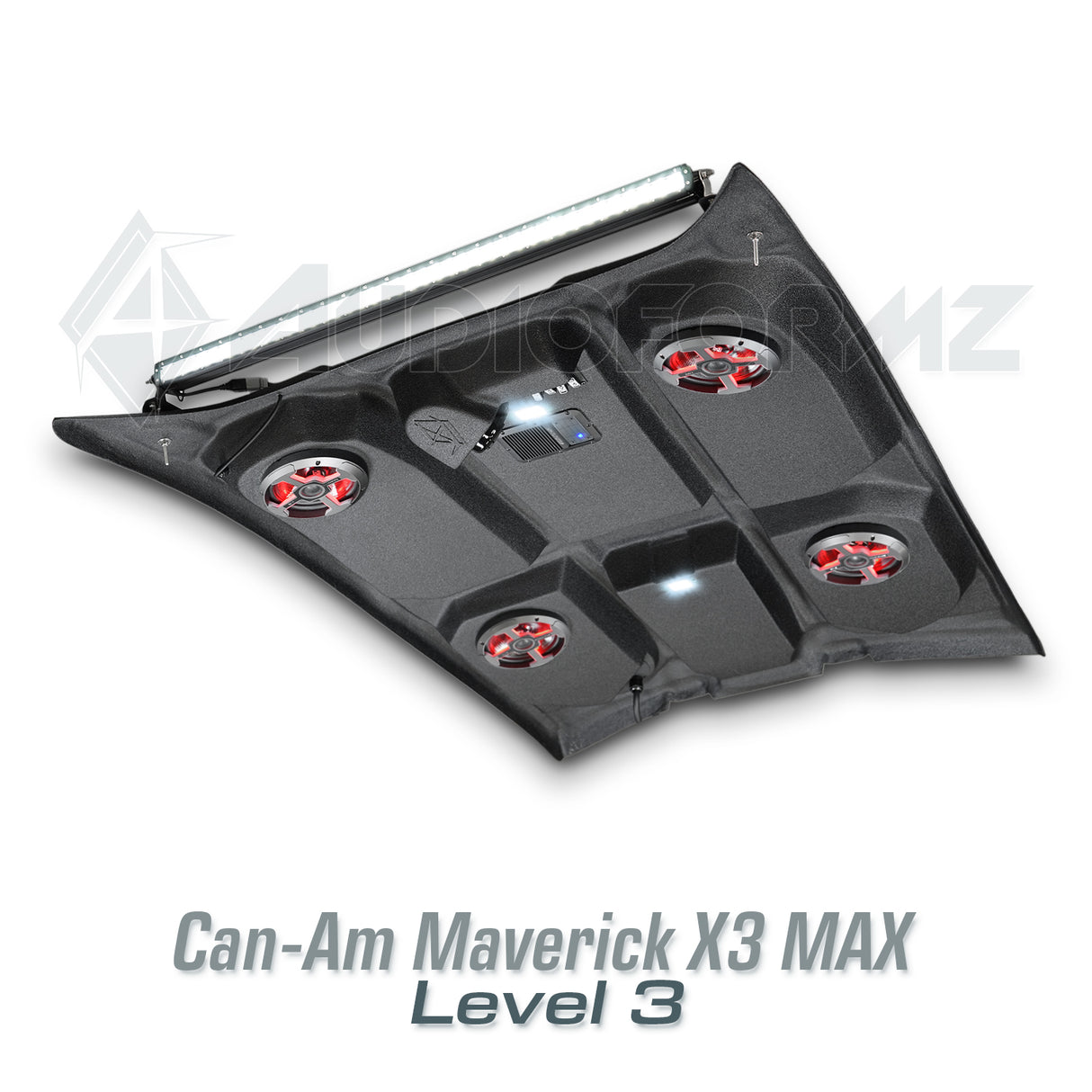 2017+ Can-Am Maverick X3 MAX Stereo Tops (4-Seat)