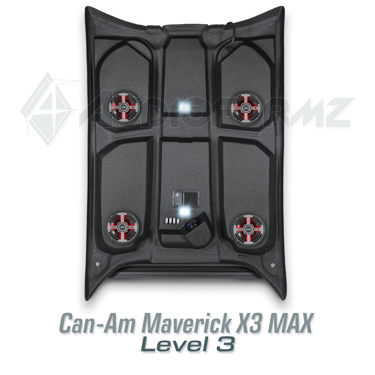 2017+ Can-Am Maverick X3 MAX Stereo Tops (4-Seat)