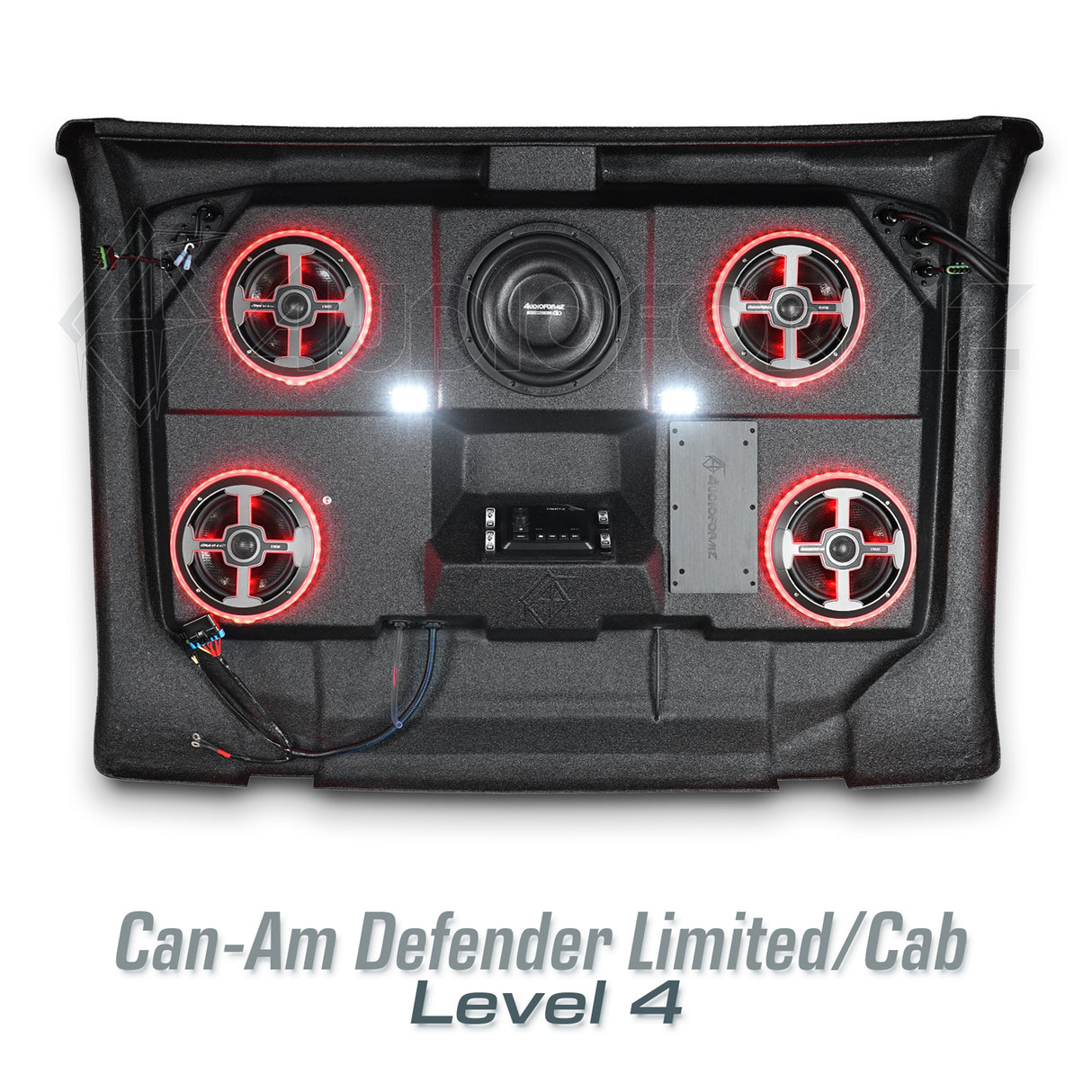 2016+ Can-Am Defender Limited/Cab Stereo Tops (2-Door)