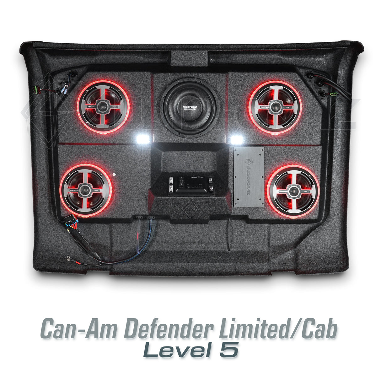 2016+ Can-Am Defender Limited/Cab Stereo Tops (2-Door)