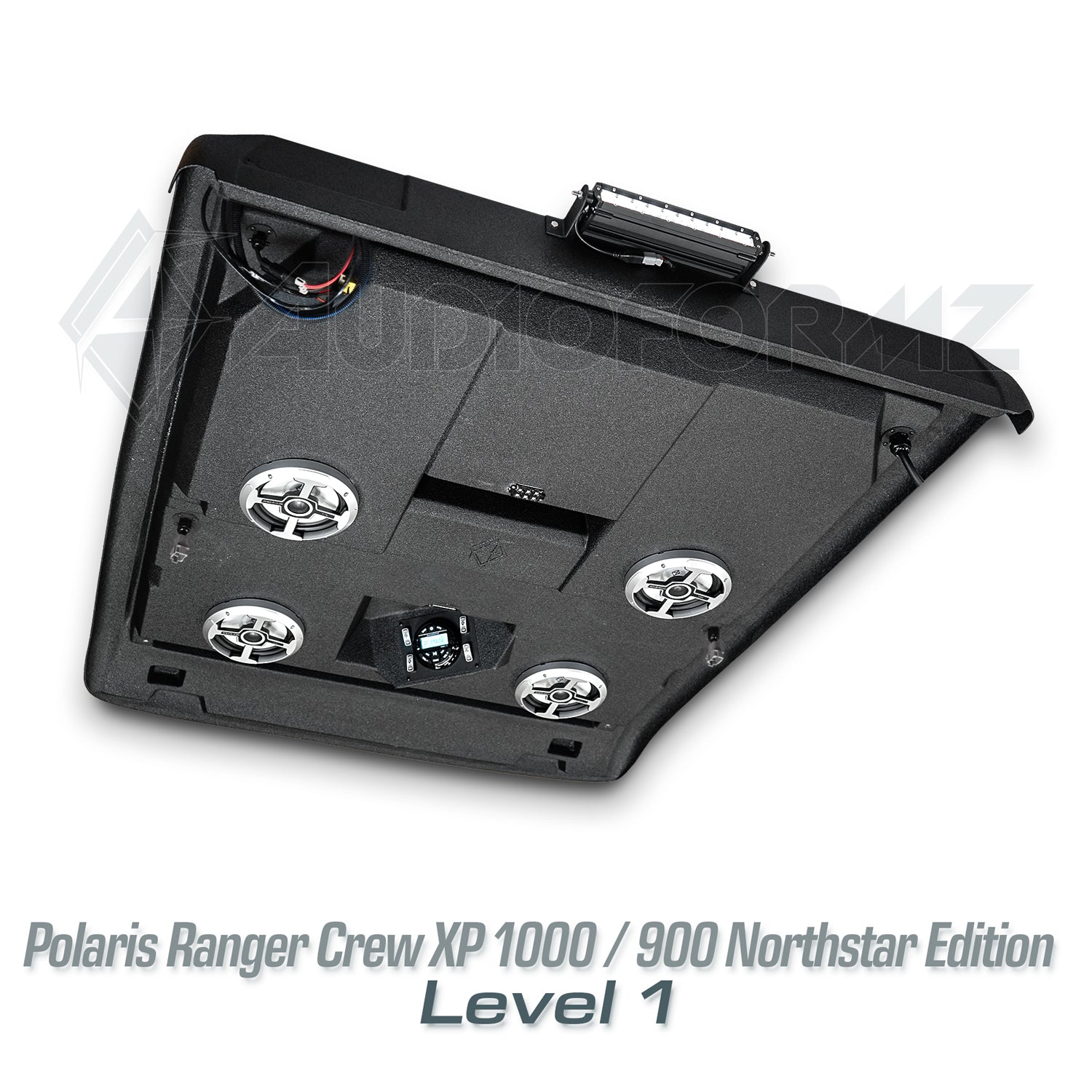 2019+ Polaris Ranger Crew Northstar/Cab XP 1000 / 900 Stereo Tops (4-D