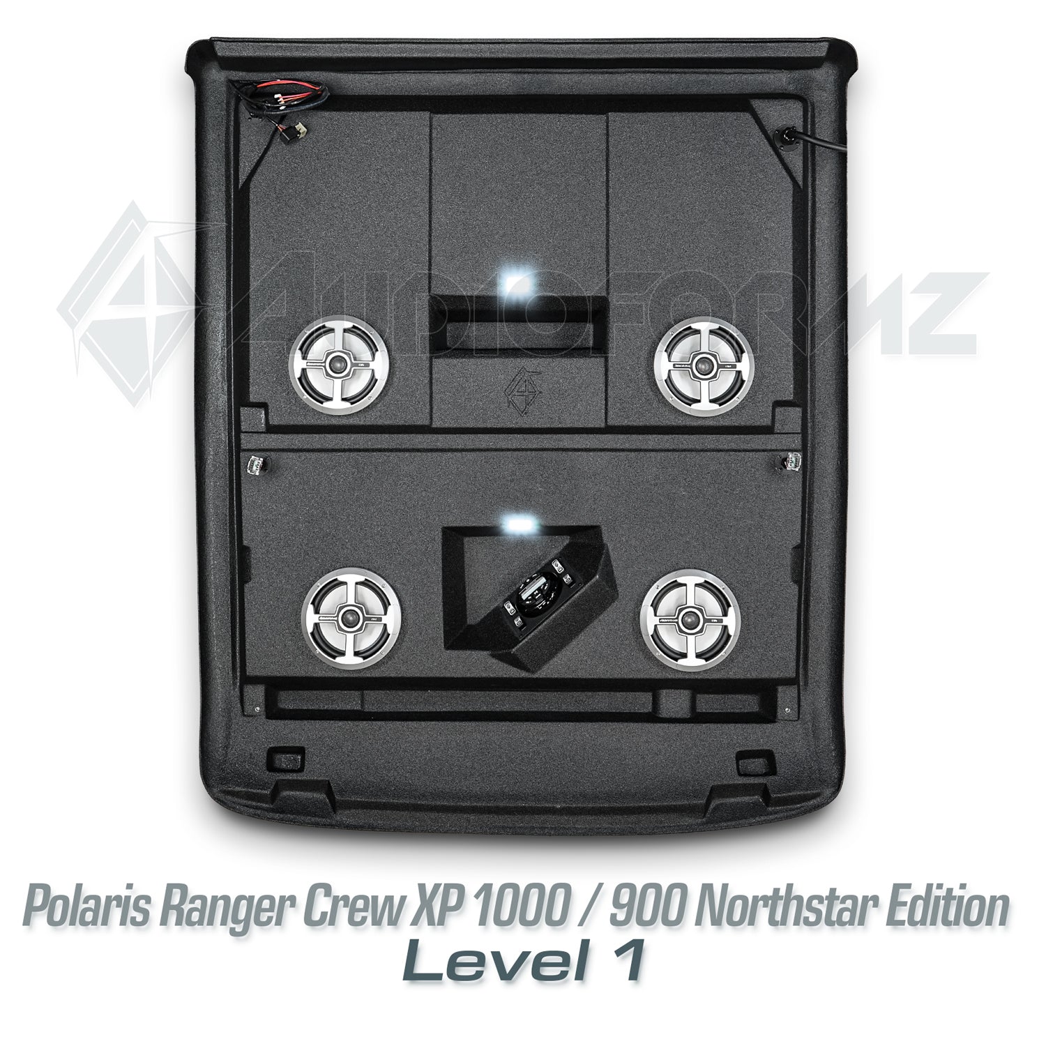 2019+ Polaris Ranger Crew Northstar/Cab XP 1000 / 900 Stereo Tops (4-D