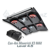 2017+ Can-Am Maverick X3 MAX Stereo Tops (4-Seat)