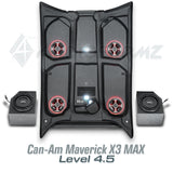 2017+ Can-Am Maverick X3 MAX Stereo Tops (4-Seat)