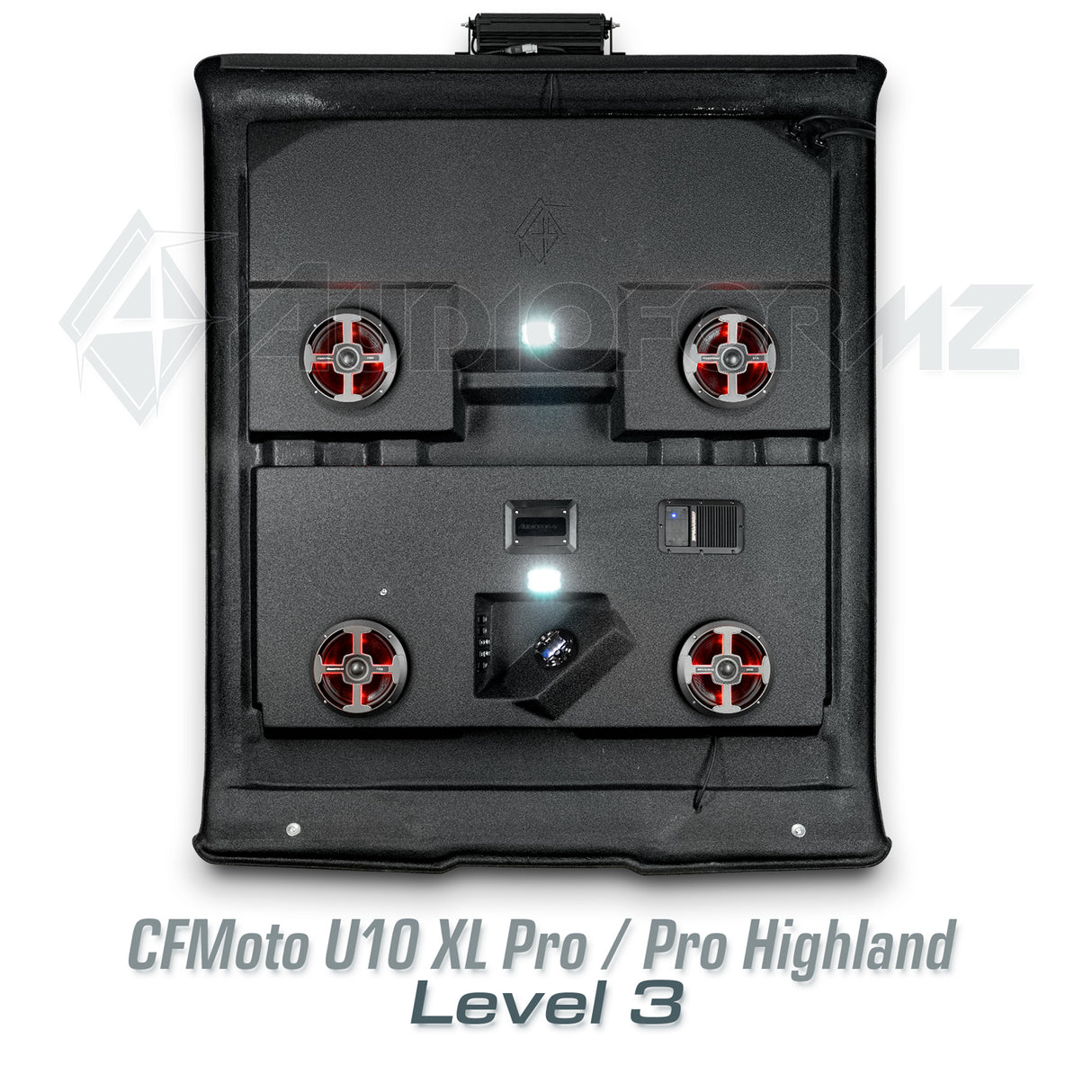 2025+ CFMoto UForce U10 XL Pro Stereo Tops (4-Door)