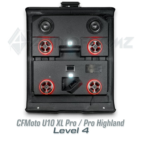 2025+ CFMoto UForce U10 XL Pro Stereo Tops (4-Door)