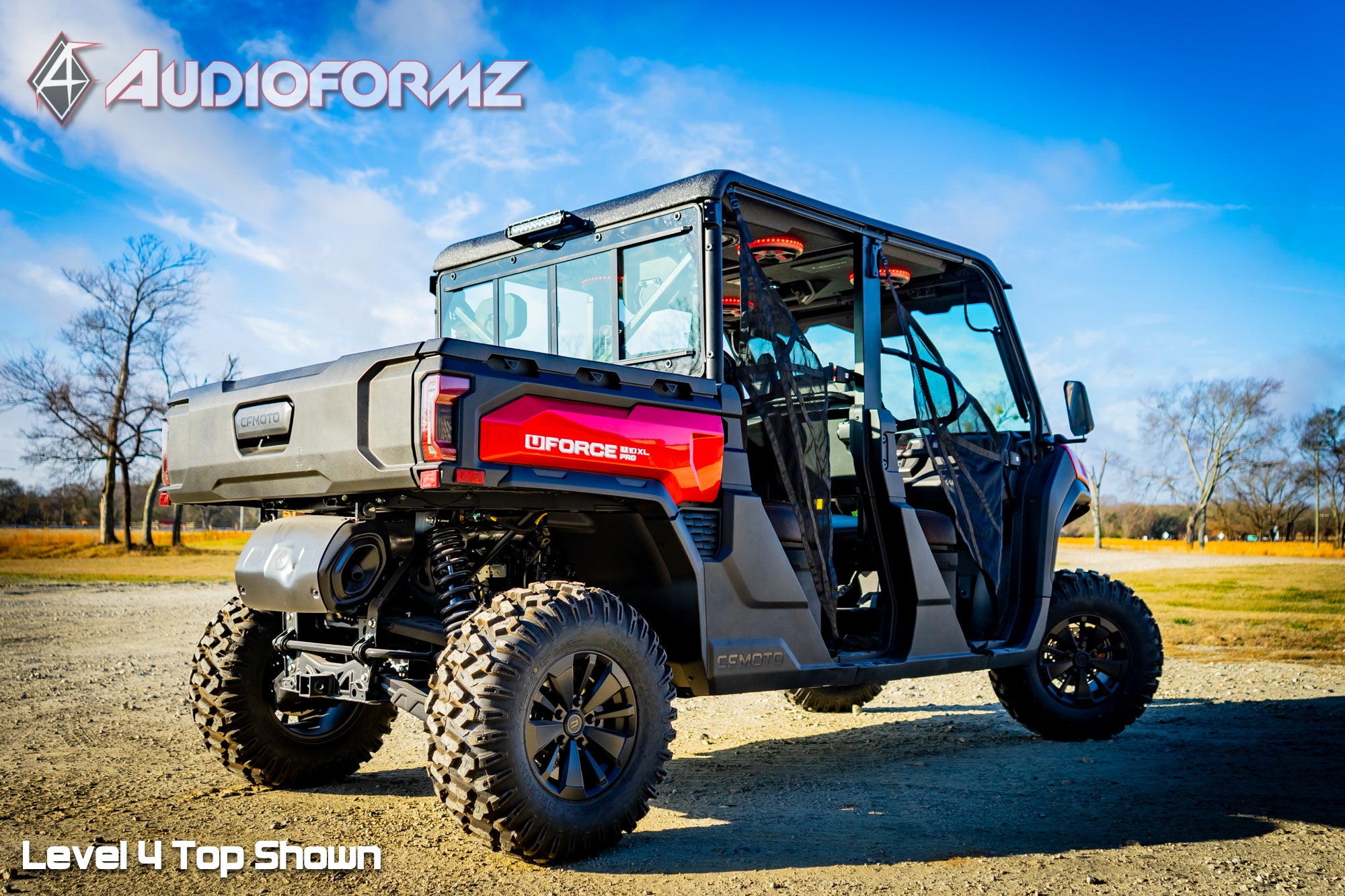 2025+ CFMoto UForce U10 XL Pro Stereo Tops (4-Door)