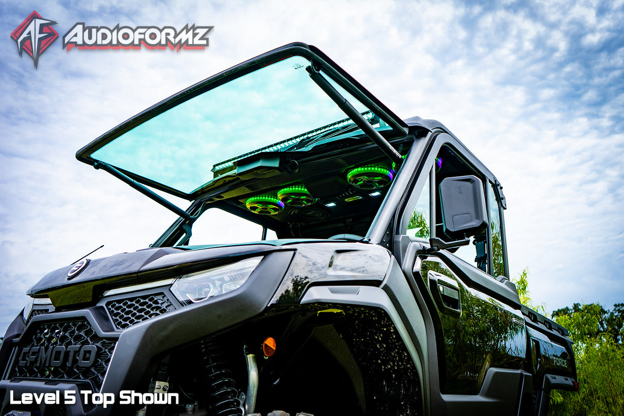 2025+ CFMoto UForce U10 Pro Stereo Tops (2-Door)