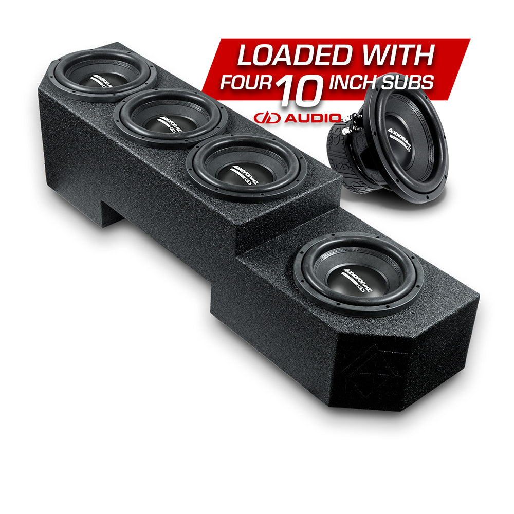 Can-Am Defender 4 10" Under-Seat Subwoofer Box (HD11)