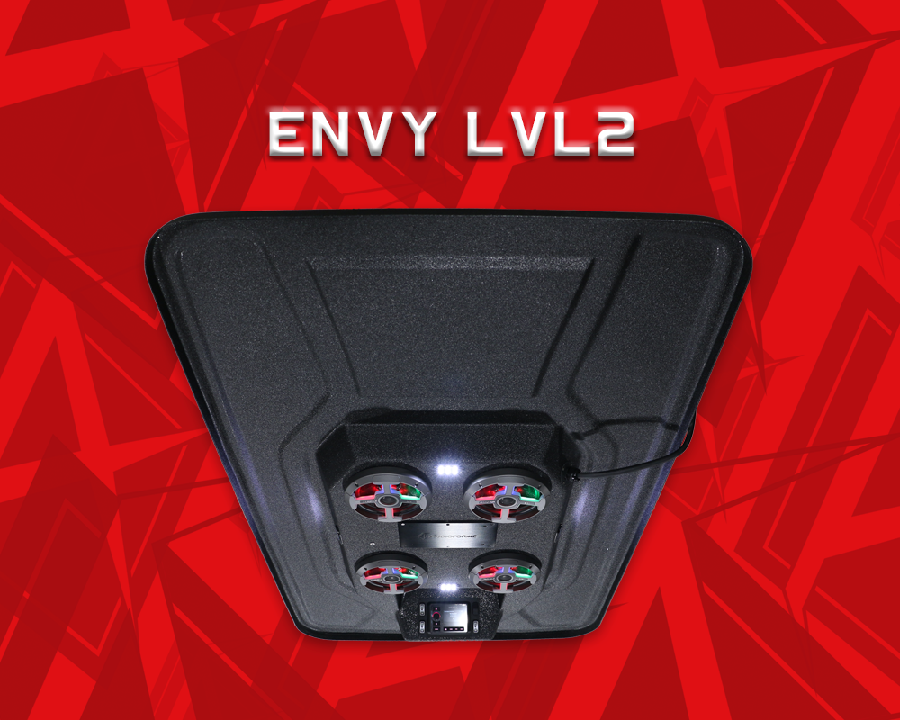 2020+ eNVy Golf Cart Stereo Tops (4-Seat)
