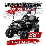 88in Universal-Fit Golf Cart Stereo Tops (4-Seat)