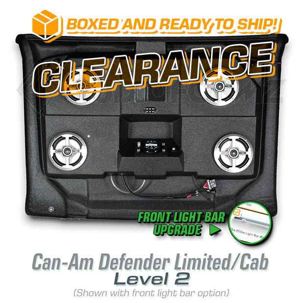 2016-2025 Can-Am Defender Limited/Cab LEVEL 2 Stereo Top (2-Door)