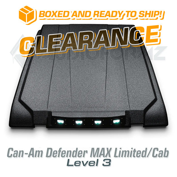 2016-2025 Can-Am Defender MAX Limited/Cab LEVEL 3 Stereo Tops (4-Door)