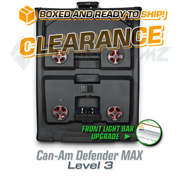 2016+ Can-Am Defender MAX LEVEL 3 Stereo Top (4-Door)