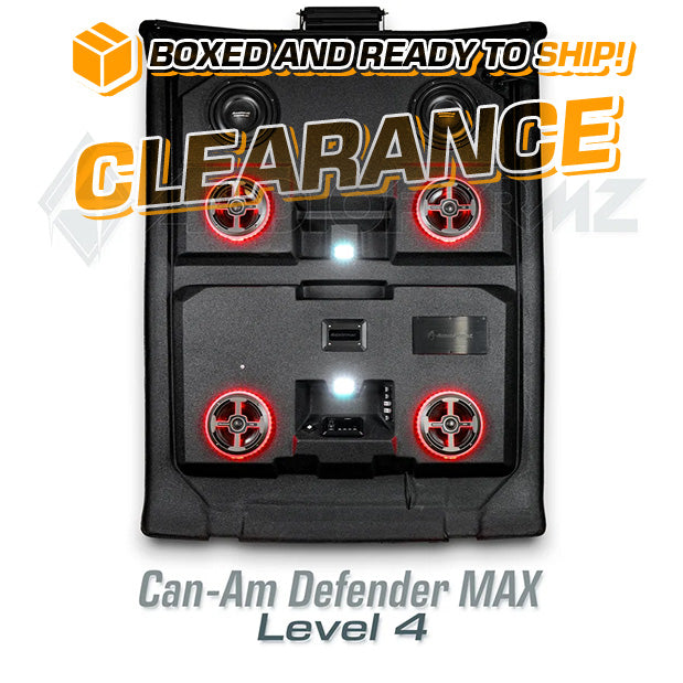 2016+ Can-Am Defender MAX LEVEL 4 Stereo Top (4-Door)