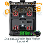 2016-2025 Can-Am Defender MAX Limited/Cab LEVEL 4 Stereo Tops (4-Door, HD7-HD10)