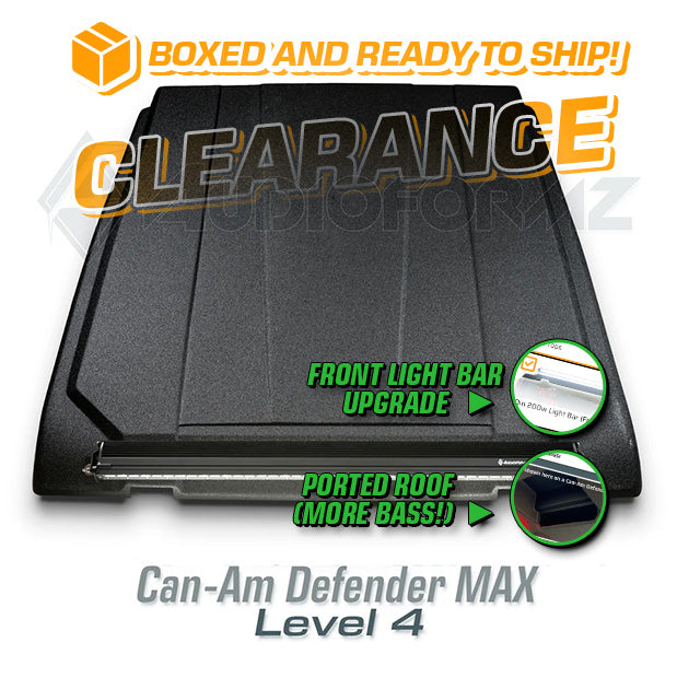 2016+ Can-Am Defender MAX LEVEL 4 Stereo Top (4-Door)
