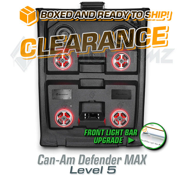 2016+ Can-Am Defender MAX LEVEL 5 Stereo Top (4-Door)