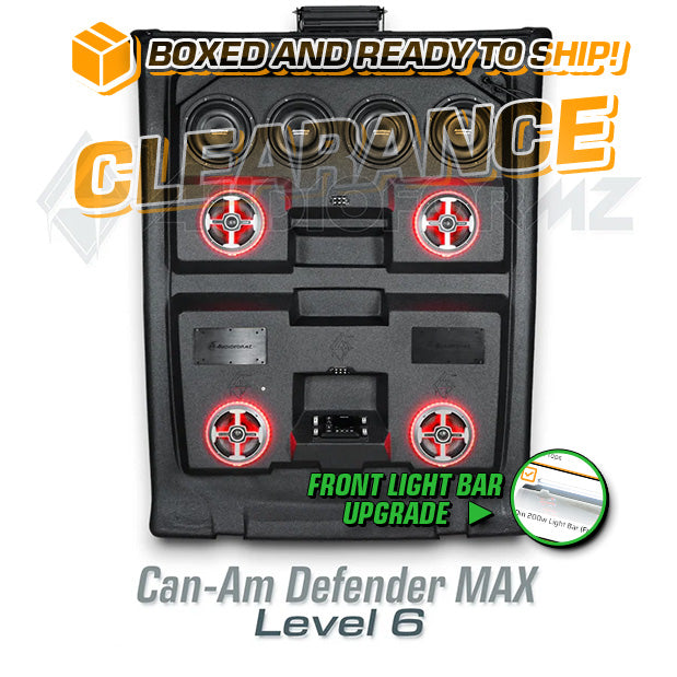 2016+ Can-Am Defender MAX LEVEL 6 Stereo Top (4-Door)