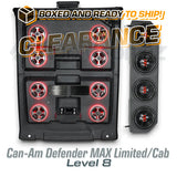 2016-2025 Can-Am Defender MAX Limited/Cab LEVEL 8 Stereo Tops (4-Door)