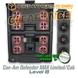 2016-2025 Can-Am Defender MAX Limited/Cab LEVEL 8 Stereo Tops (4-Door)