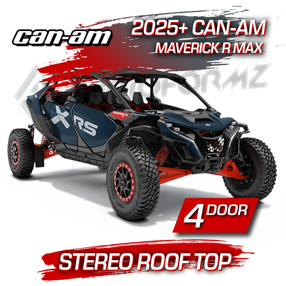 2025+ Can-Am Maverick R MAX Stereo Tops (4-Door)