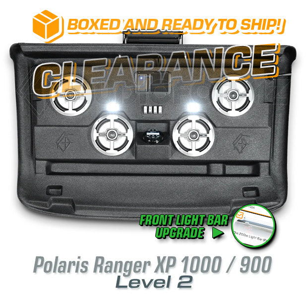 2013+ Polaris Ranger XP 1000 / 900 LEVEL 2 Stereo Top with Light Bar