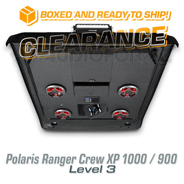 2013+ Polaris Ranger Crew XP 1000 / 900 LEVEL 3 Stereo Top (4-Door)