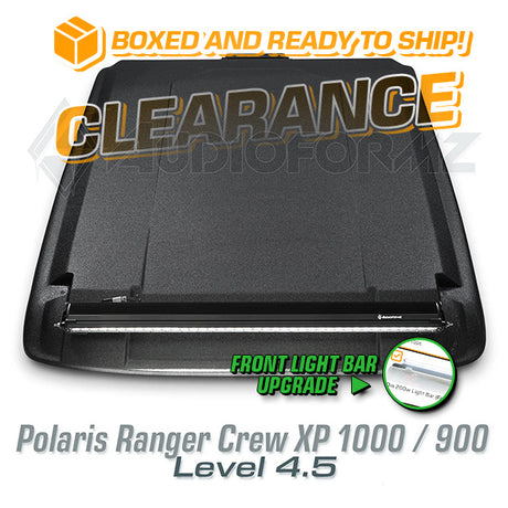 2013+ Polaris Ranger Crew XP 1000 / 900 LEVEL 4.5 Stereo Top with Light Bar  (4-Door)