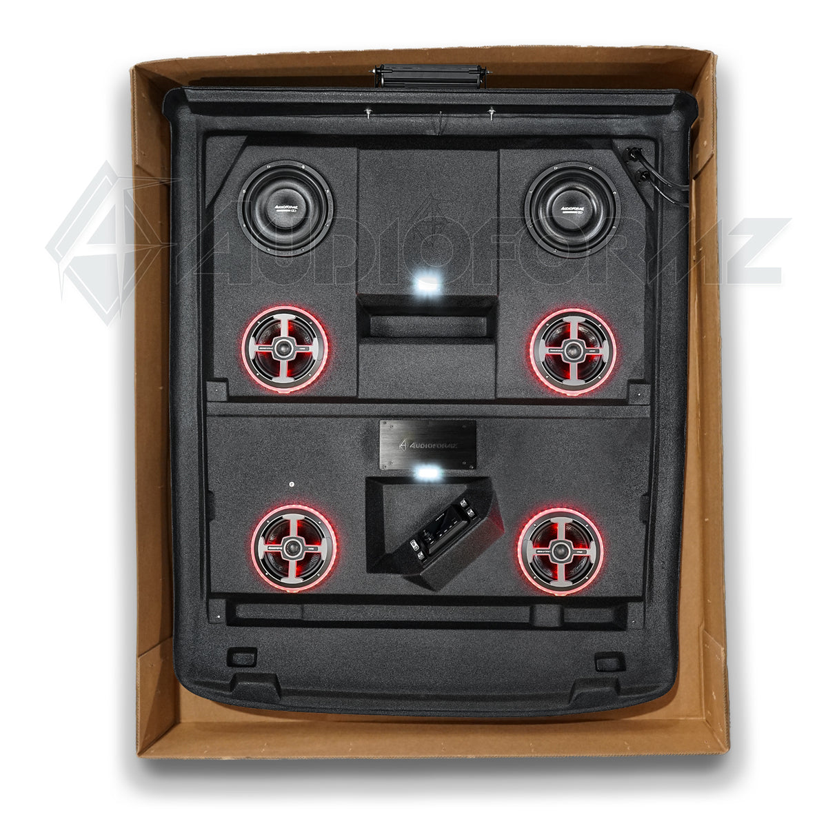 2013+ Polaris Ranger Crew XP 1000 / 900 LEVEL 4 Stereo Top with Light Bar