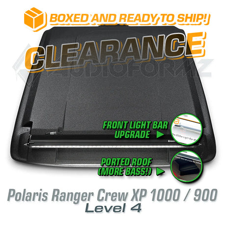 2013+ Polaris Ranger Crew XP 1000 / 900 LEVEL 4 Stereo Top (4-Door)