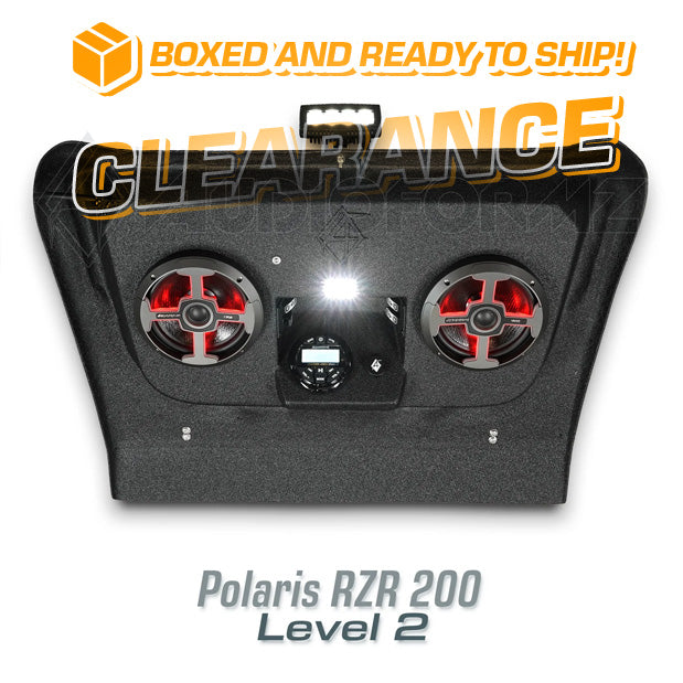 2022+ Polaris RZR 200 LEVEL 2 Stereo Top (2-Seat)