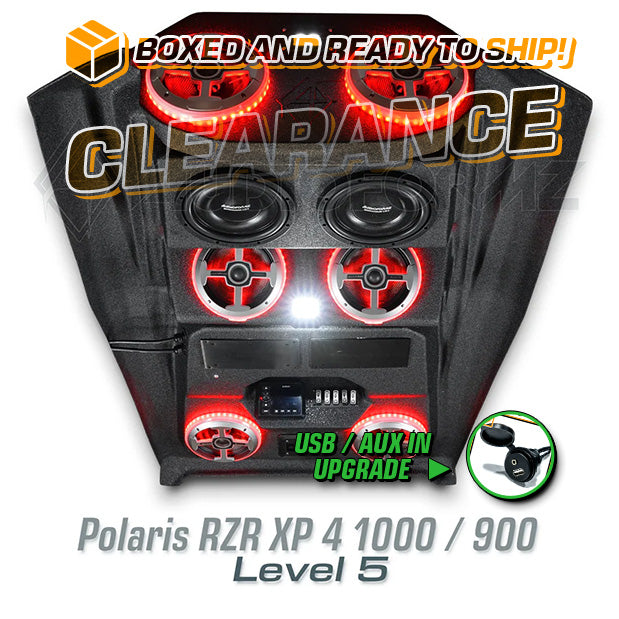 2014-23 Polaris RZR XP 4 1000 / 2015+ RZR 4 900 LEVEL 5 Stereo Top (4-Seat)