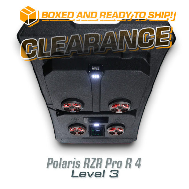 2022+ Polaris RZR Pro R 4 LEVEL 3 Stereo Top (4-Seat)