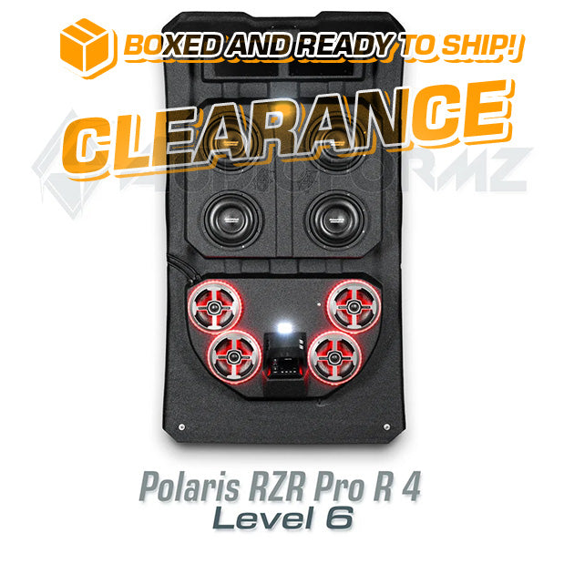 2022+ Polaris RZR Pro R 4 LEVEL 6 Stereo Top (4-Seat)