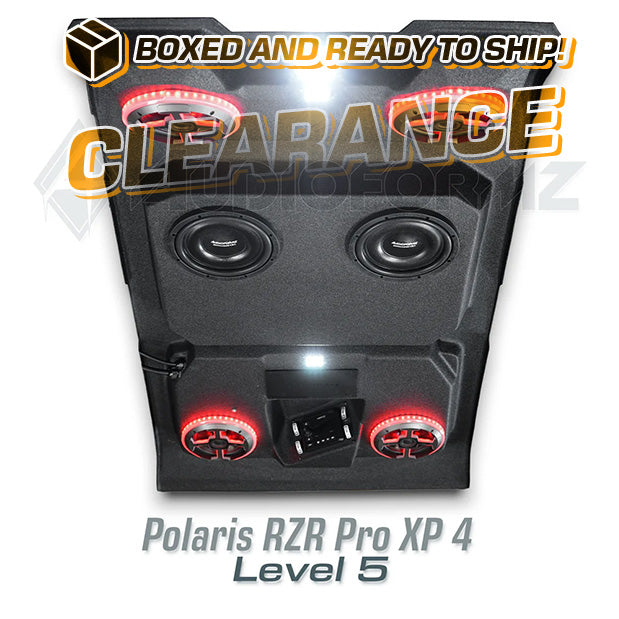 2022+ Polaris RZR Pro XP 4/ Pro S 4/ Turbo R 4 / LEVEL 5 Stereo Top (4-Seat)