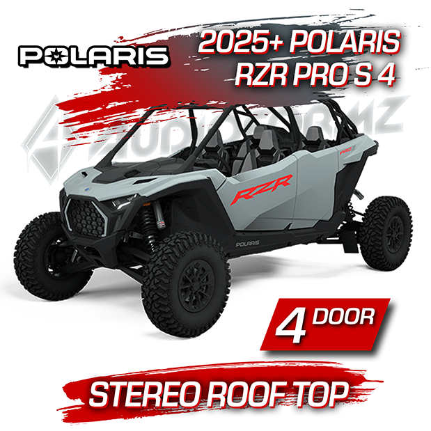 2025+ Polaris RZR Pro S 4 Stereo Tops (4-Seat)