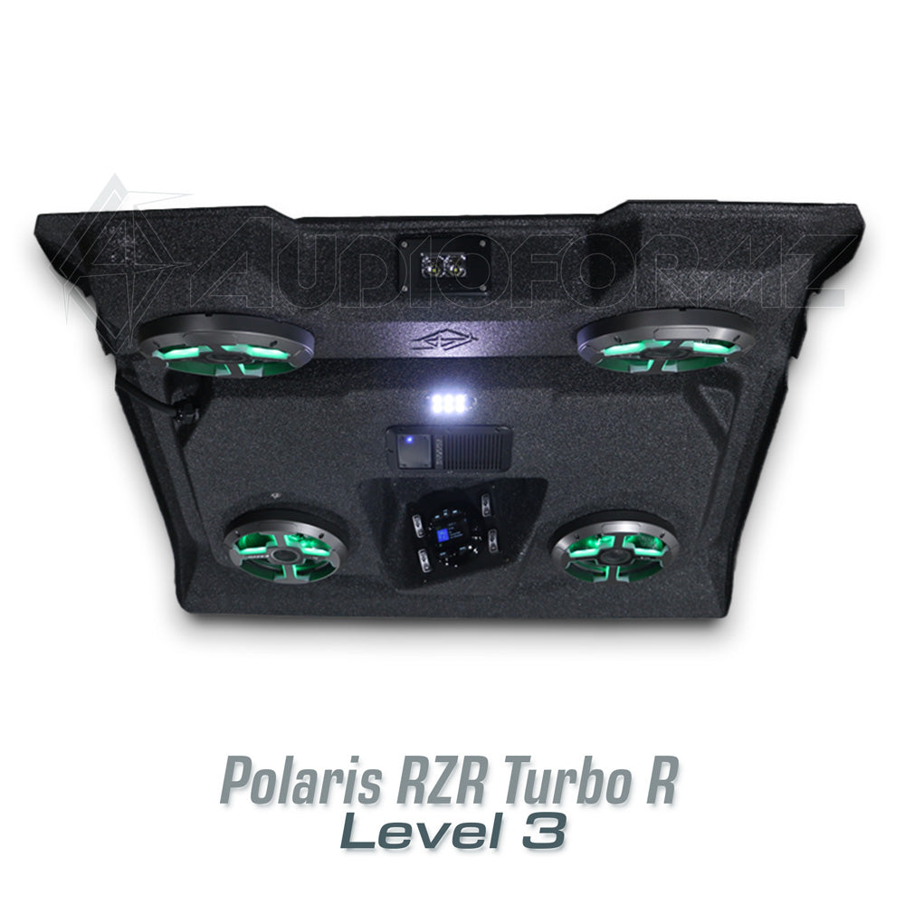 2022+ Polaris RZR Turbo R Stereo Tops (2-Seat)