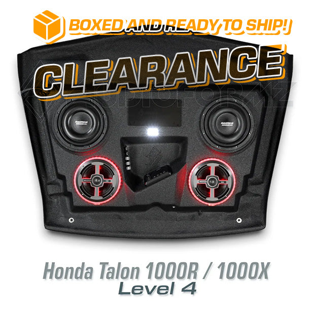 2019+ Honda Talon 1000R / 1000X LEVEL 4 Stereo Top (2-Seat)