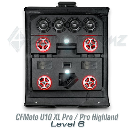 2025+ CFMoto UForce U10 XL Pro Stereo Tops (4-Door)