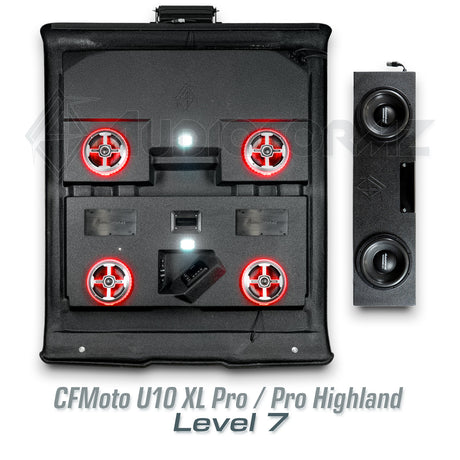 2025+ CFMoto UForce U10 XL Pro Stereo Tops (4-Door)