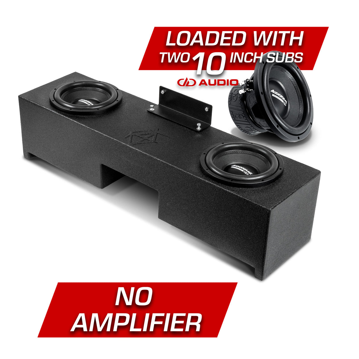 CFMoto UForce U10 XL 2 10" Under-Seat Subwoofer Box