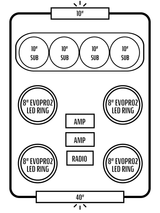 2025+ CFMoto UForce U10 XL Pro Stereo Tops (4-Door)