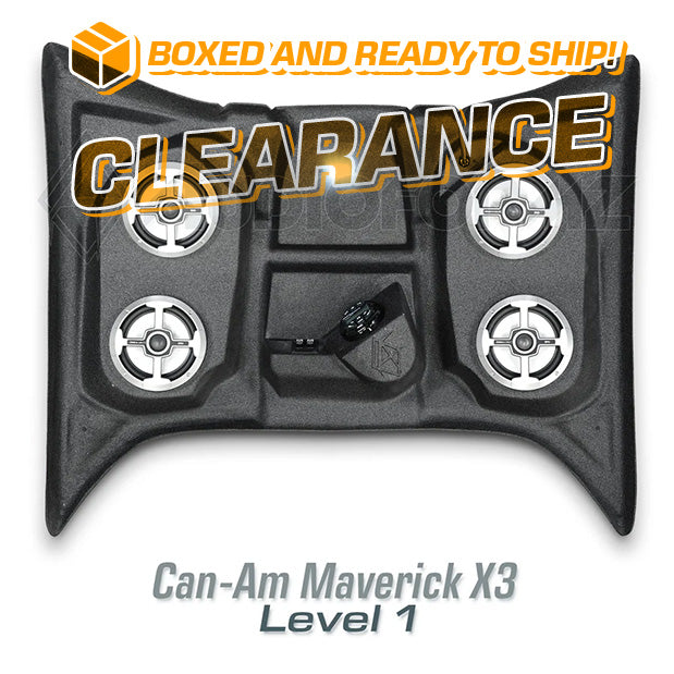 2017+ Can-Am Maverick X3 LEVEL 1 Stereo Top (2-Seat)
