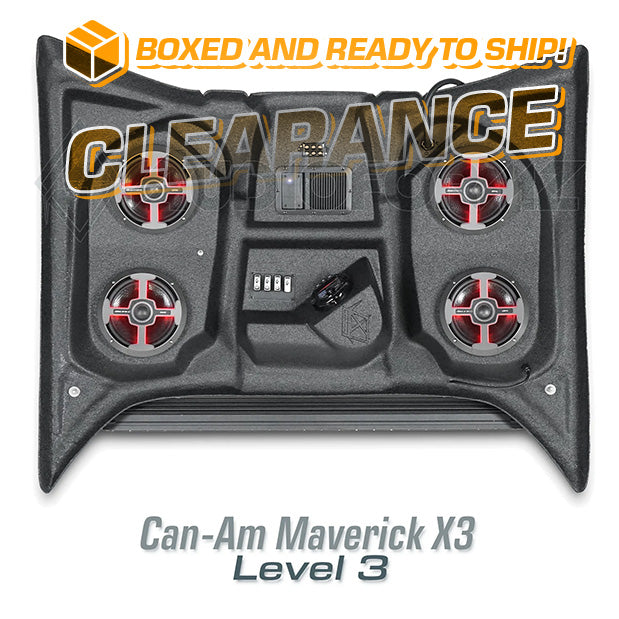2017+ Can-Am Maverick X3 LEVEL 3 Stereo Top (2-Seat)