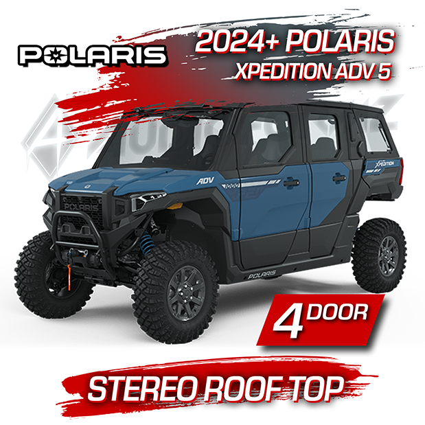 2024+ Polaris Xpedition ADV 5 Stereo Tops (4-Door)