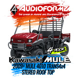 2009+ Kawasaki Mule 4010 Trans4x4 Stereo Tops (4-Door)