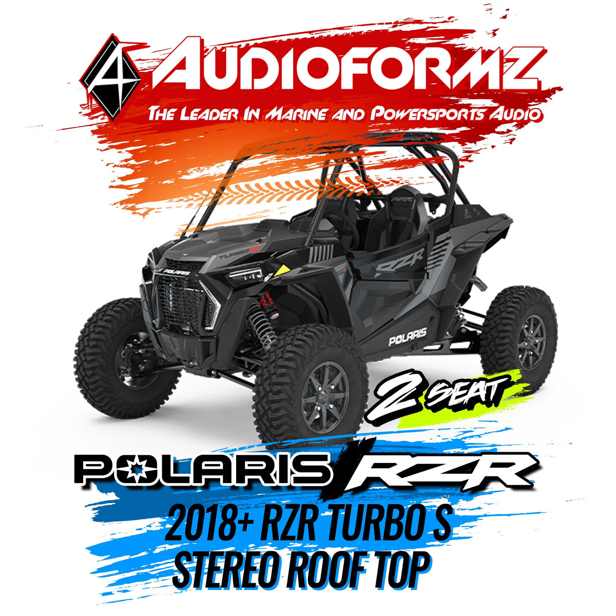 2018+ Polaris RZR Turbo S Stereo Tops (2-Seat) – AudioFormz